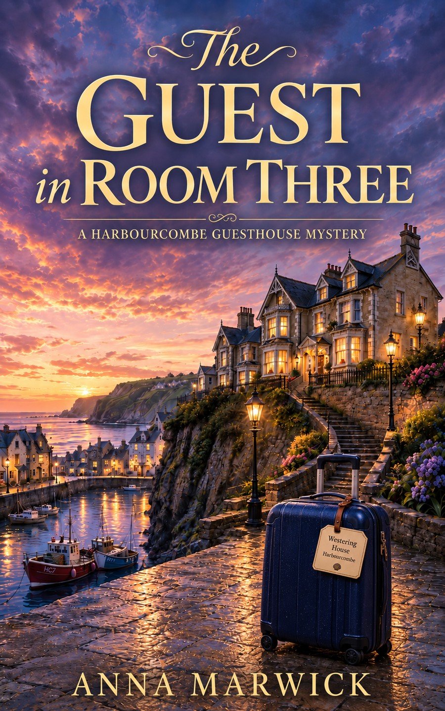 Cover of The Guest in Room Three by Anna Marwick
