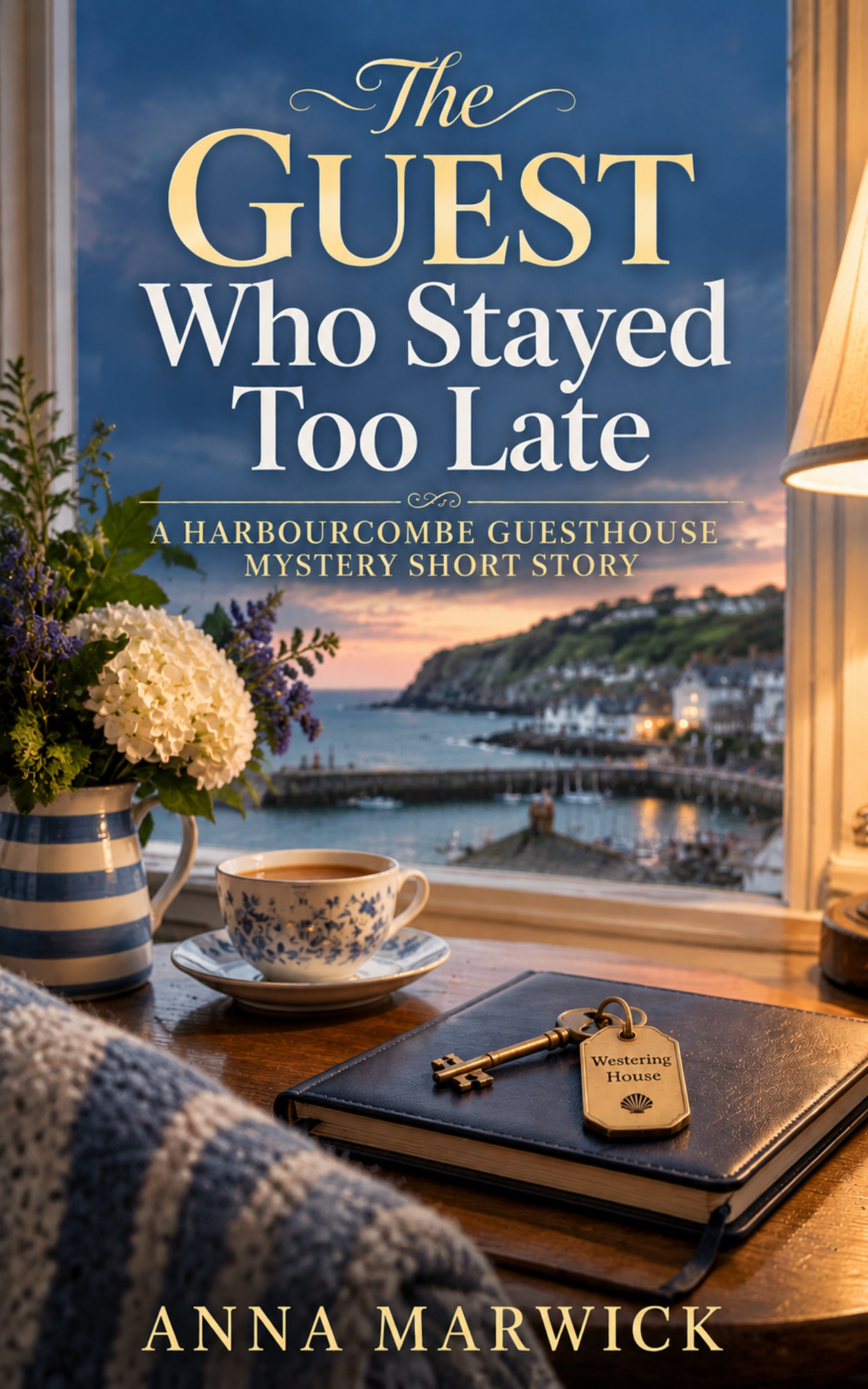 Cover of The Guest Who Stayed Too Late by Anna Marwick